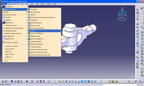 CATIA v5 workbenches